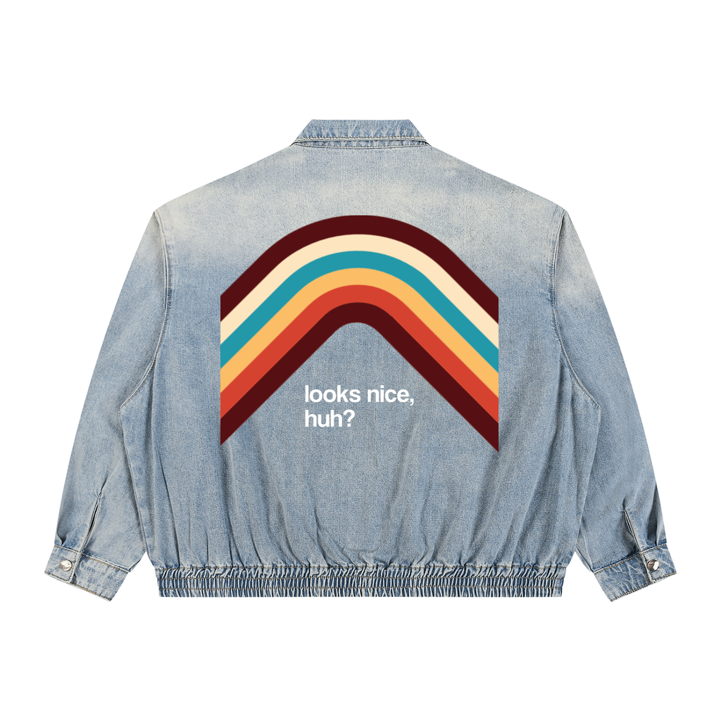 Looks Nice, Huh? · Vintage Wash Denim Jacket
