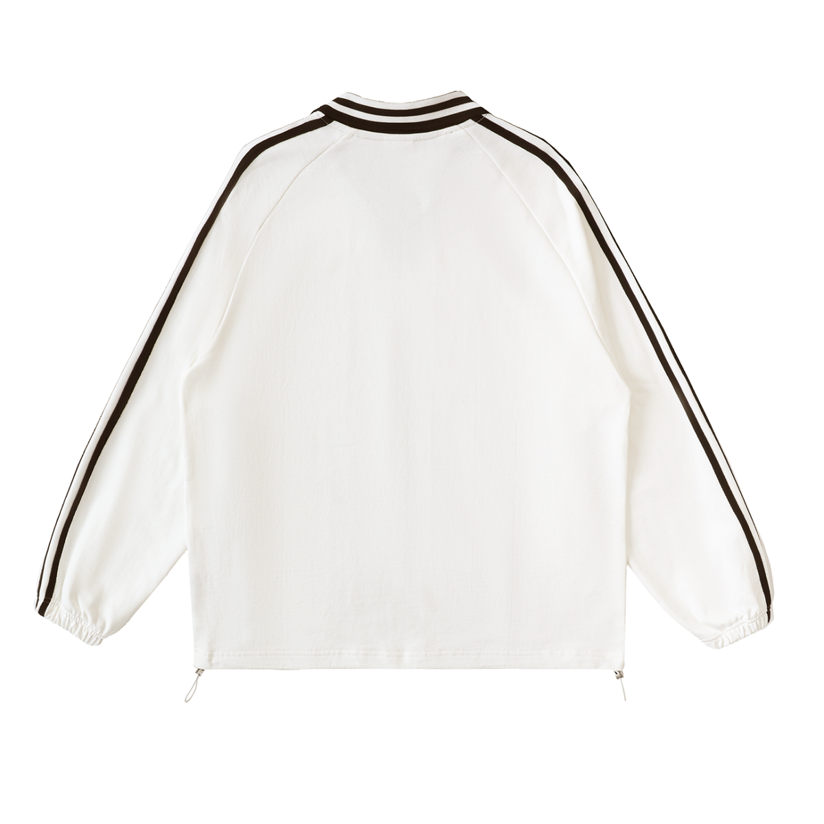 Gray Days Pass · Striped Collar Sweatshirt