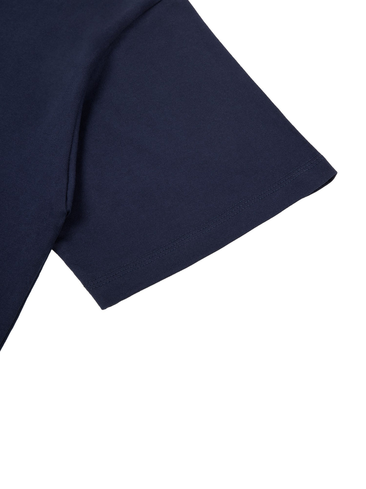Sleeve hem, clean single fold