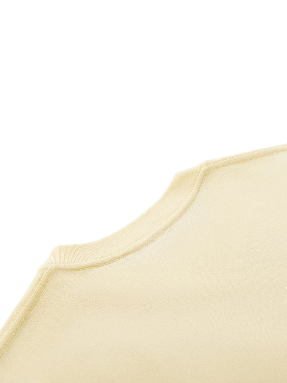 Shoulder seam and neckline from the back
